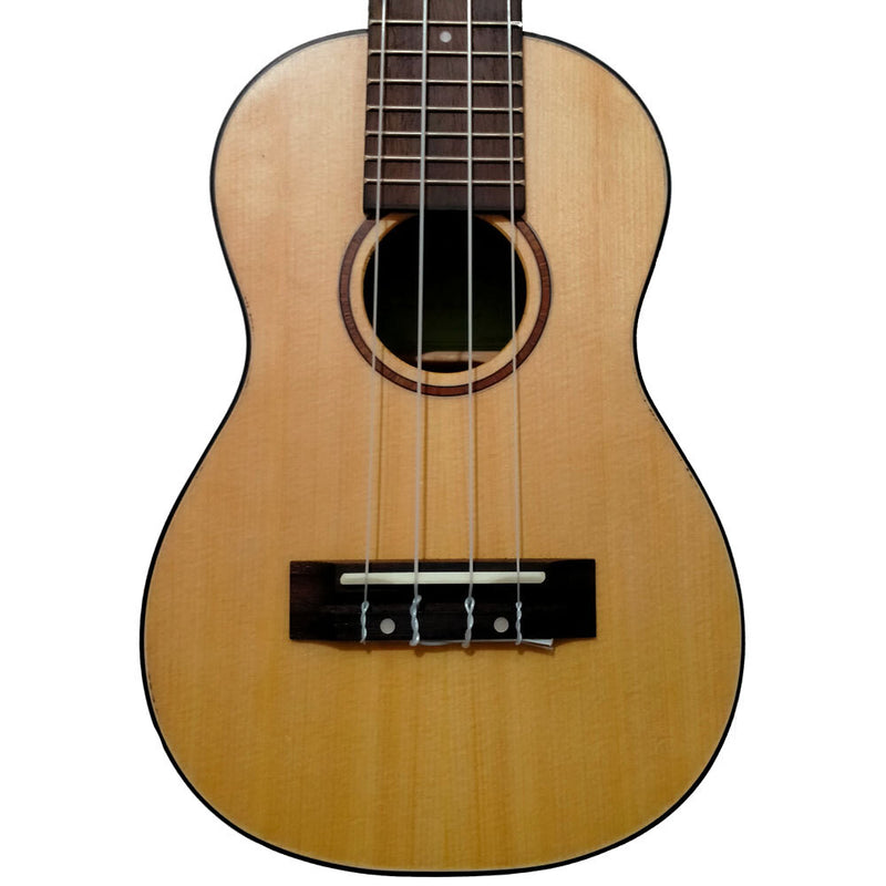 Kealoha KT-Series Soprano Ukulele with Solid Spruce Top in Natural Matt Finish