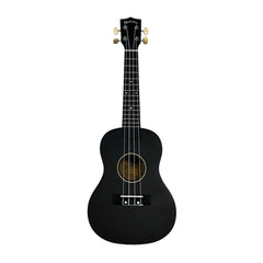 Kealoha Wooden Coloured Series Concert Ukulele with Bag in Black Satin Finish