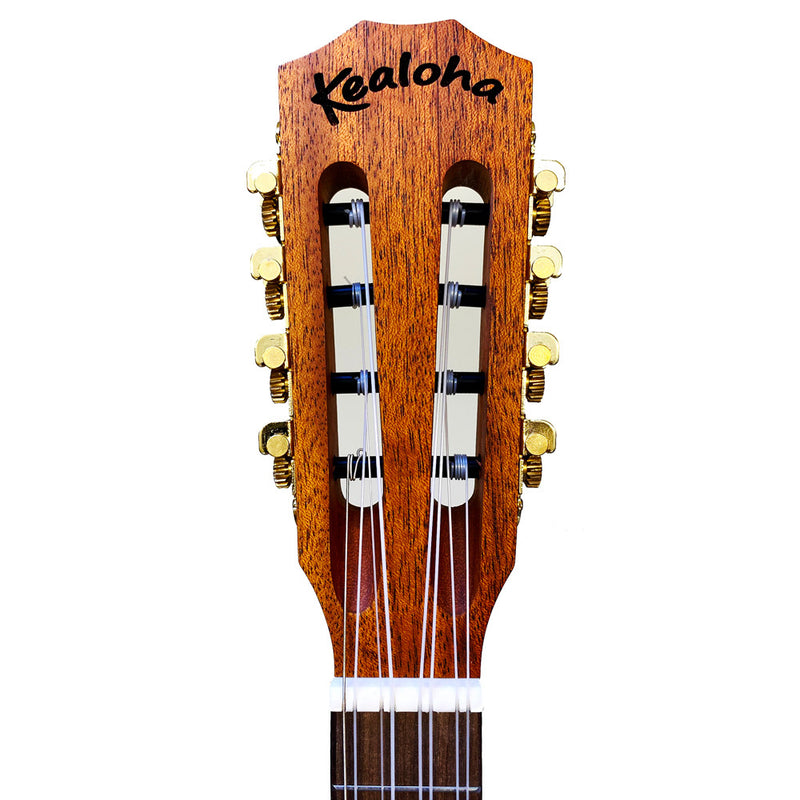 Kealoha KU-Series 8-String AC/EL Tenor Ukulele in Natural Satin Finish