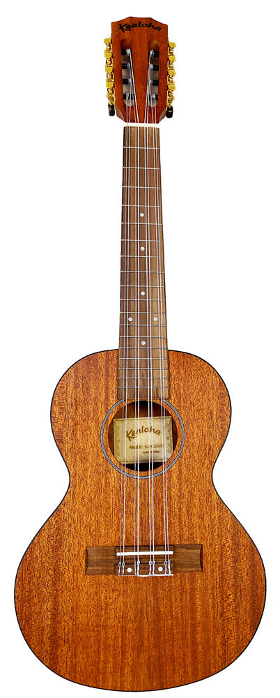 Kealoha KU-Series 8-String Tenor Ukulele in Natural Satin Finish