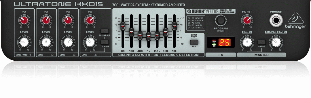 Behringer Ultratone KXD15 Keyboard Amplifier