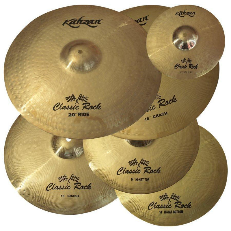 Kahzan 'Classic Rock Series' Cymbal Pack (14"/16"/18"/20")