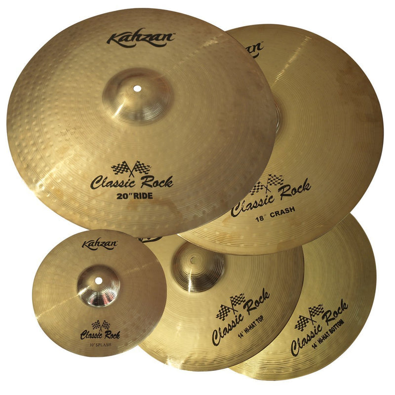 Kahzan 'Classic Rock Series' Cymbal Pack (14"/18"/20")