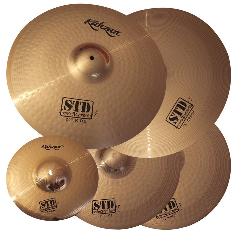 Kahzan 'STD-3 Series' Cymbal Pack (14"/18"/20")