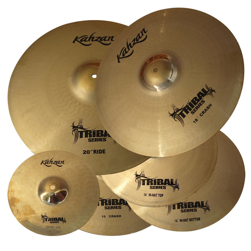 Kahzan 'Tribal Series' Cymbal Pack (14"/16"/18"/20")