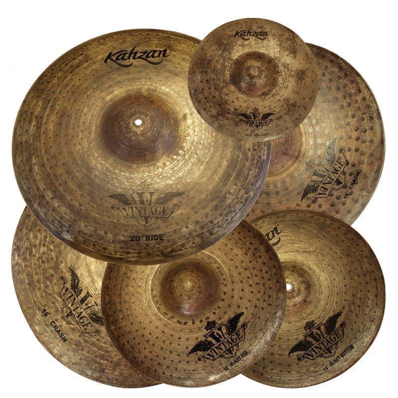 Kahzan 'Vintage Series' Cymbal Pack (14"/16"/18"/20")