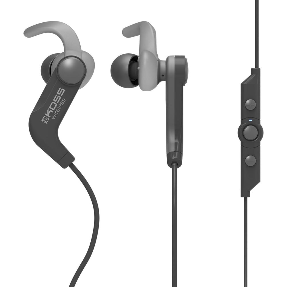 Koss BT190iK Wireless Bluetooth FitBuds – Grey
