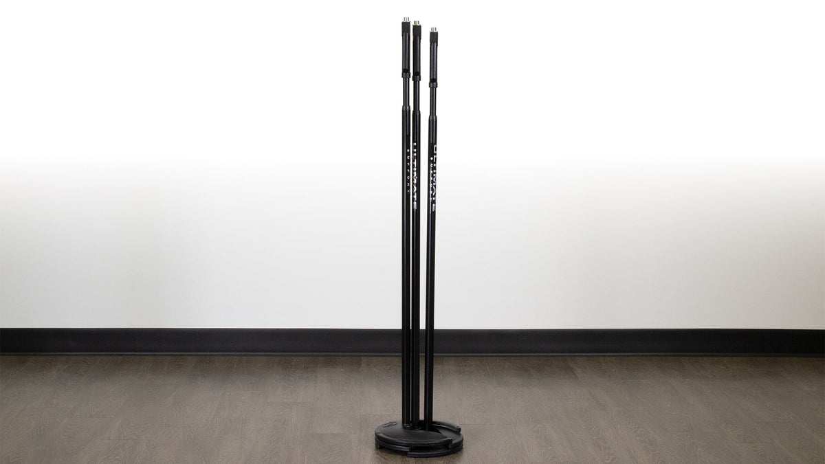 Ultimate Support MC-77B One-hand, stackable base, standard height, (replaces LIVE-SB, compatible with MC-97)