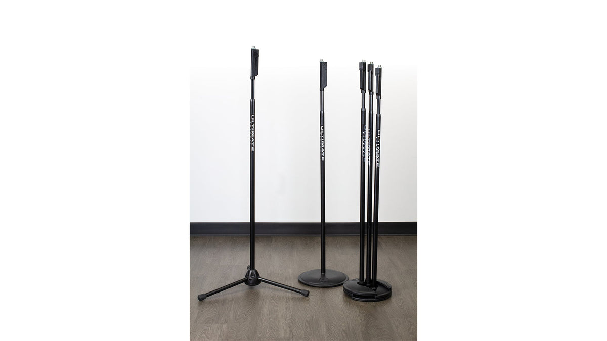 Ultimate Support MC-77B One-hand, stackable base, standard height, (replaces LIVE-SB, compatible with MC-97)