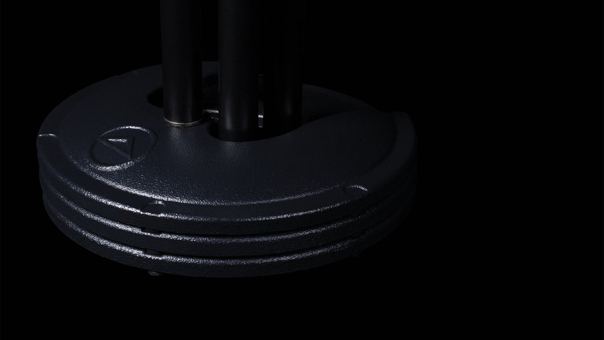 Ultimate Support MC-77B One-hand, stackable base, standard height, (replaces LIVE-SB, compatible with MC-97)