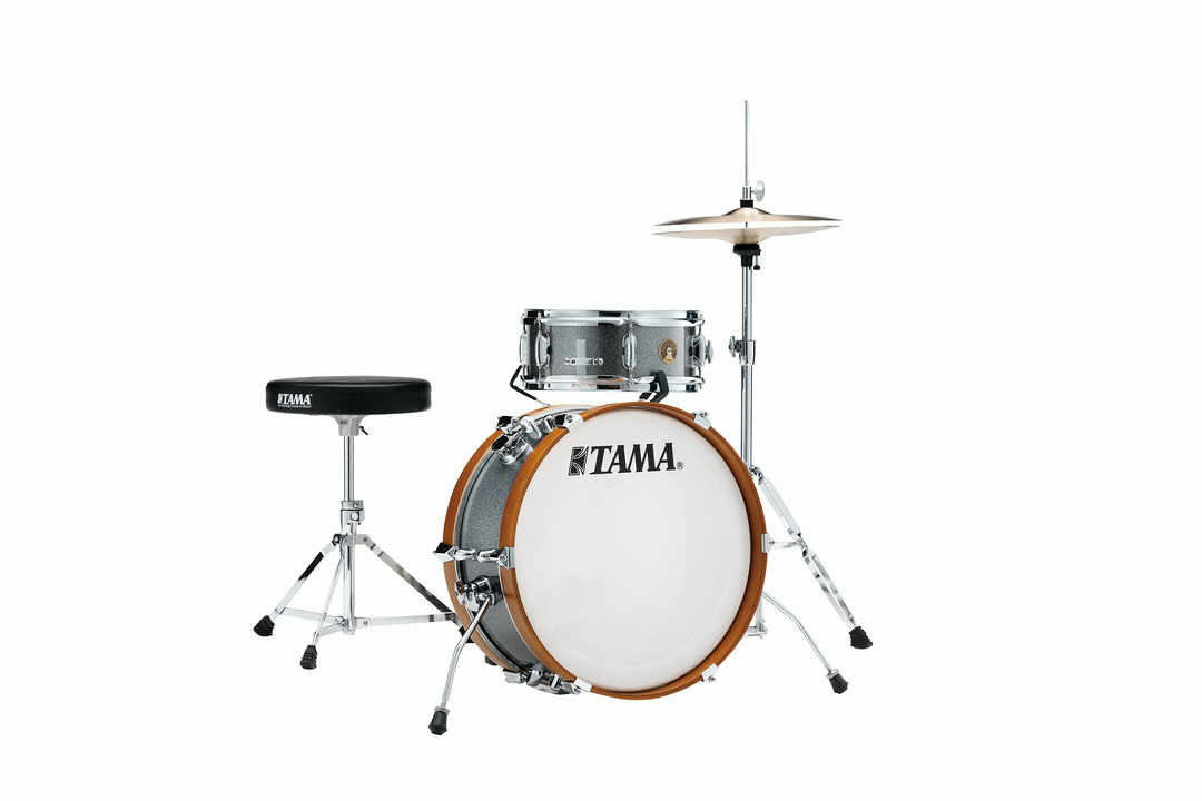 The TAMA Club-JAM Mini 2-piece complete kit with 18