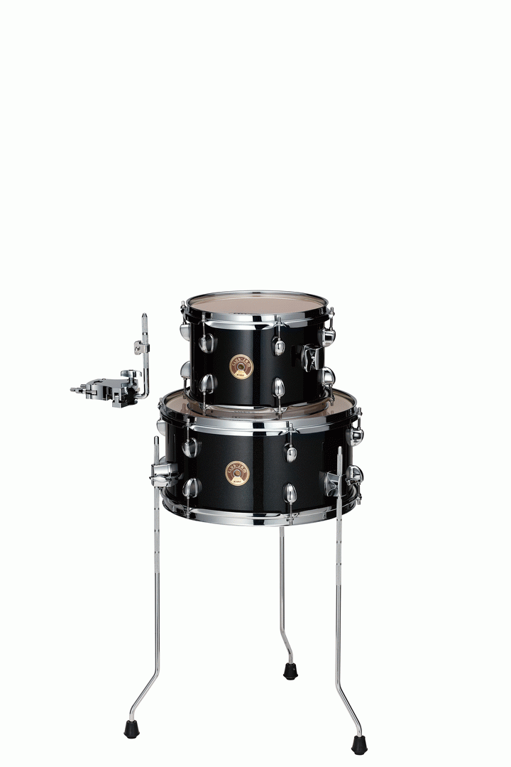 The Tama Club-JAM 4-piece complete kit with 18inch Bass Drum and includes Hardware and Drum Throne in - Galaxy Silver(GXS)