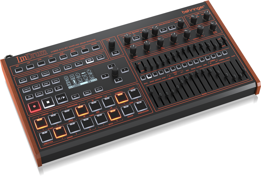Behringer LM DRUM Classic Hybrid Sampling Drum Machine