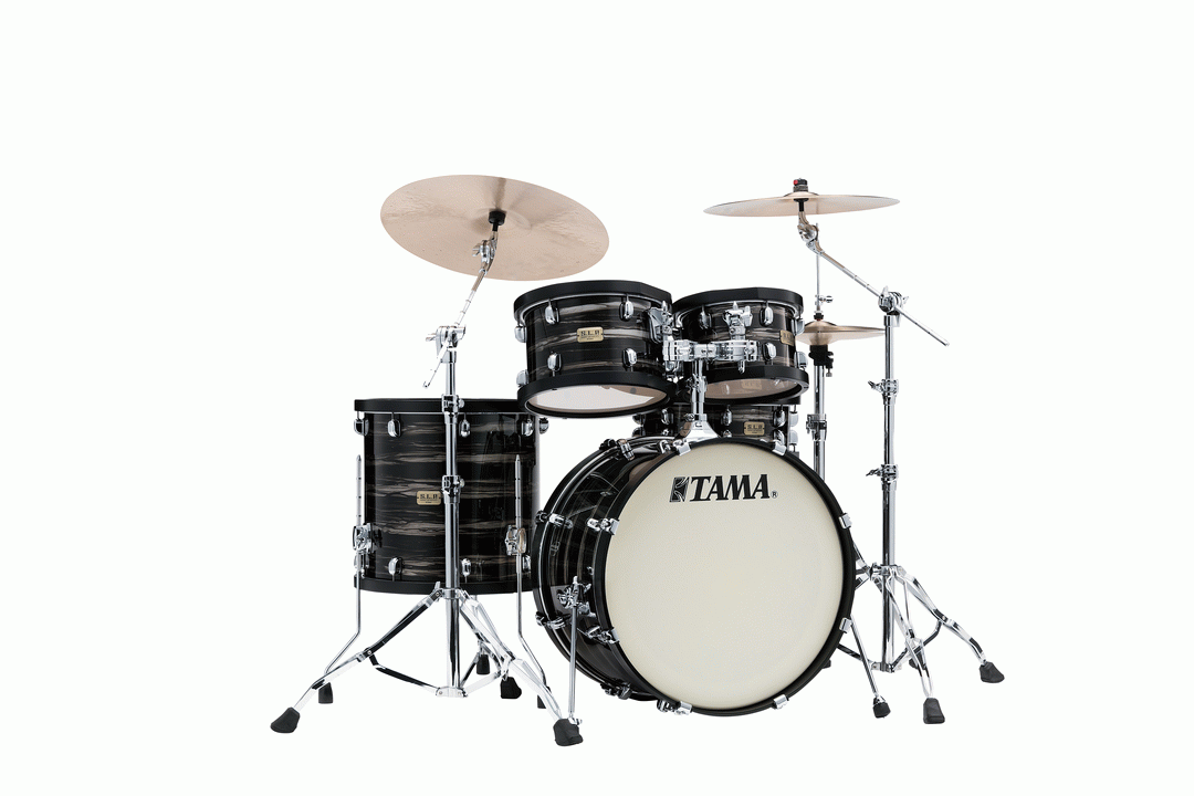 The Tama Club-JAM Mini 2-piece add-on Shell Pack & Single Tom Attachment in - Charcoal Mist(CCM)