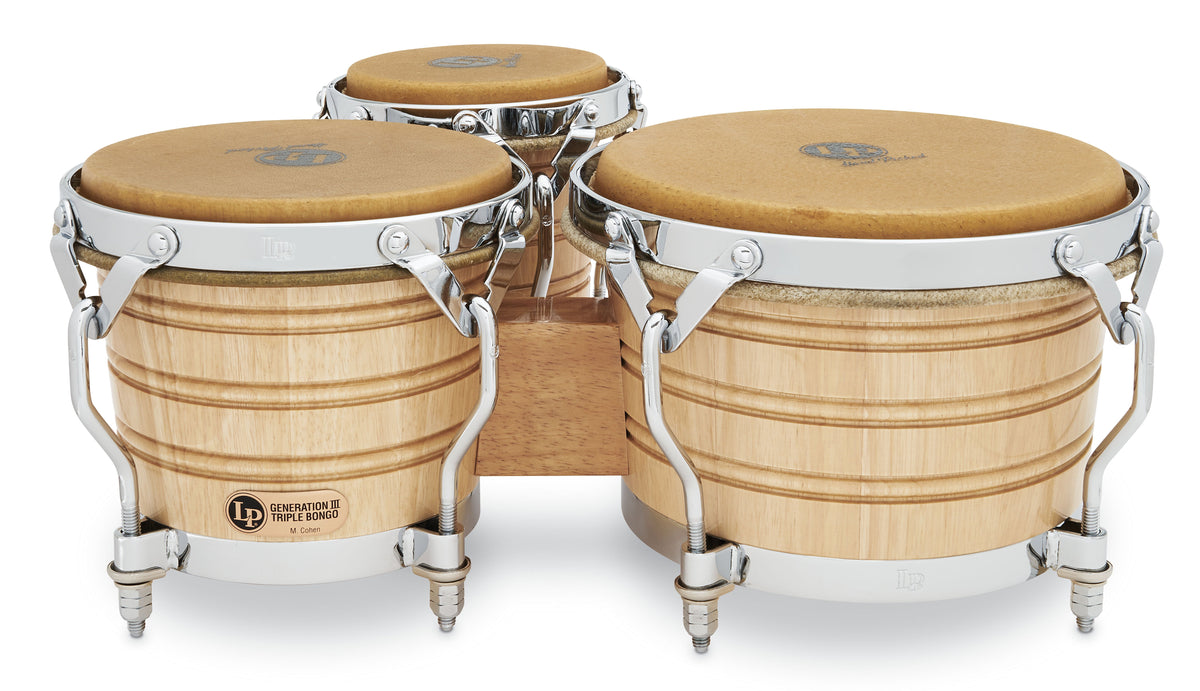 LP Generation III Triple Bongos