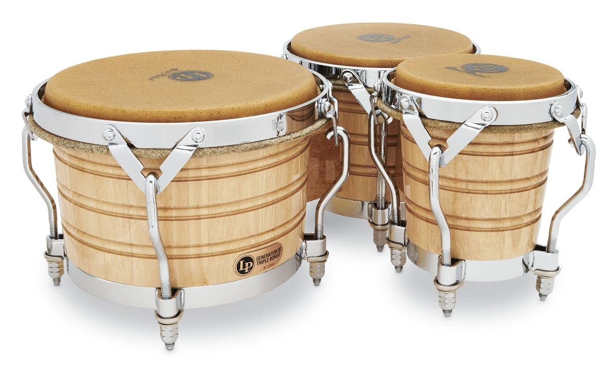 LP Generation III Triple Bongos