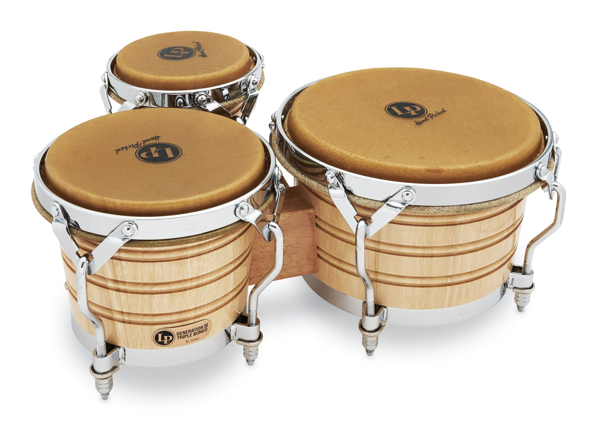 LP Generation III Triple Bongos