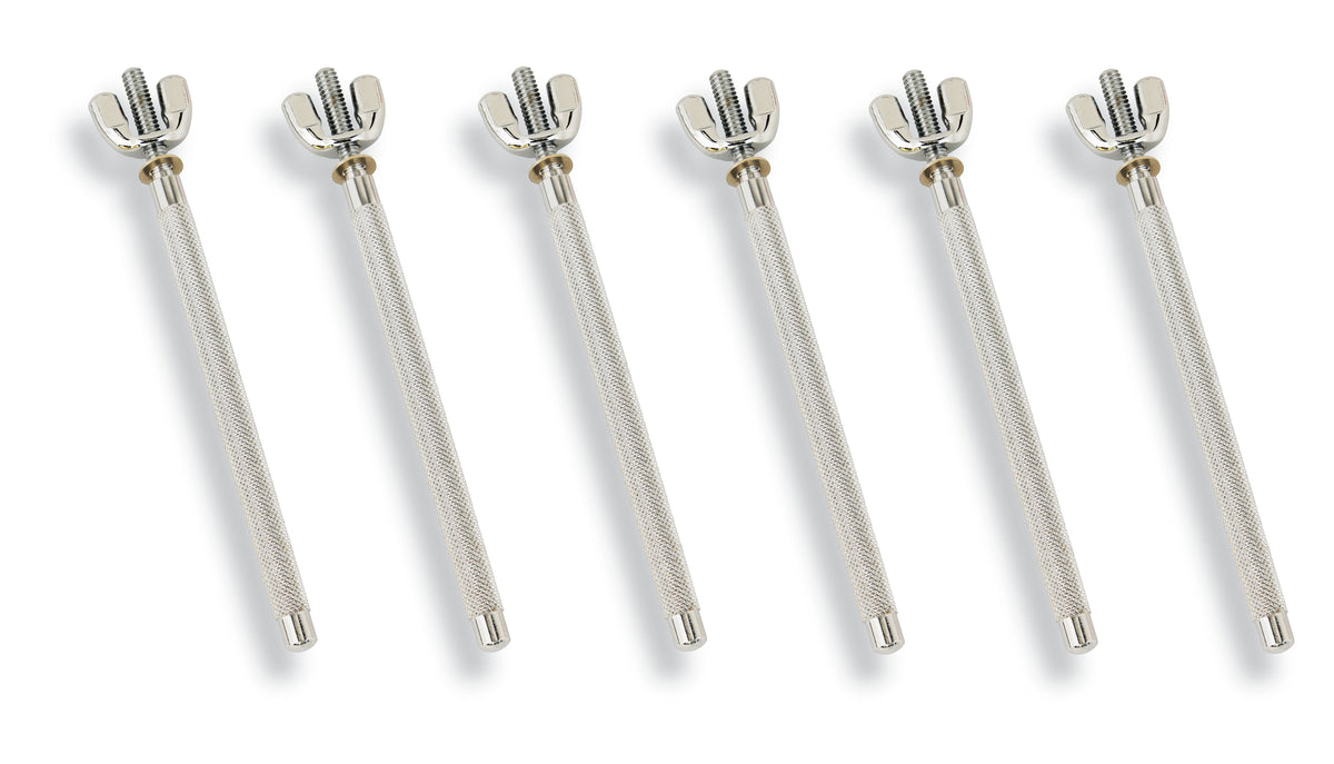 LP Perc.Table Mounting Rods, 6-pack