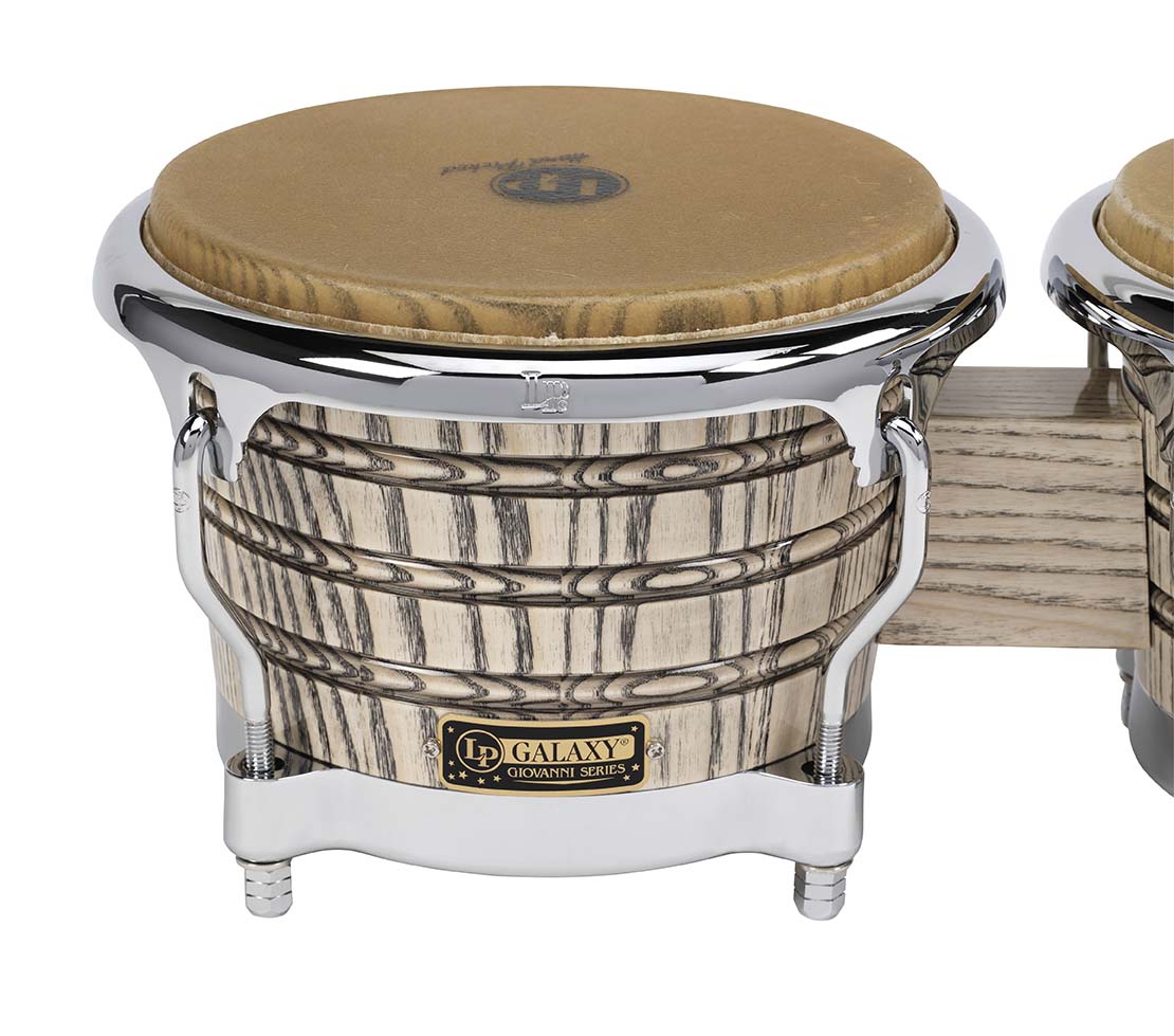LP Giovanni 7-1/4″ & 8-5/8″ Bongos - Chrome