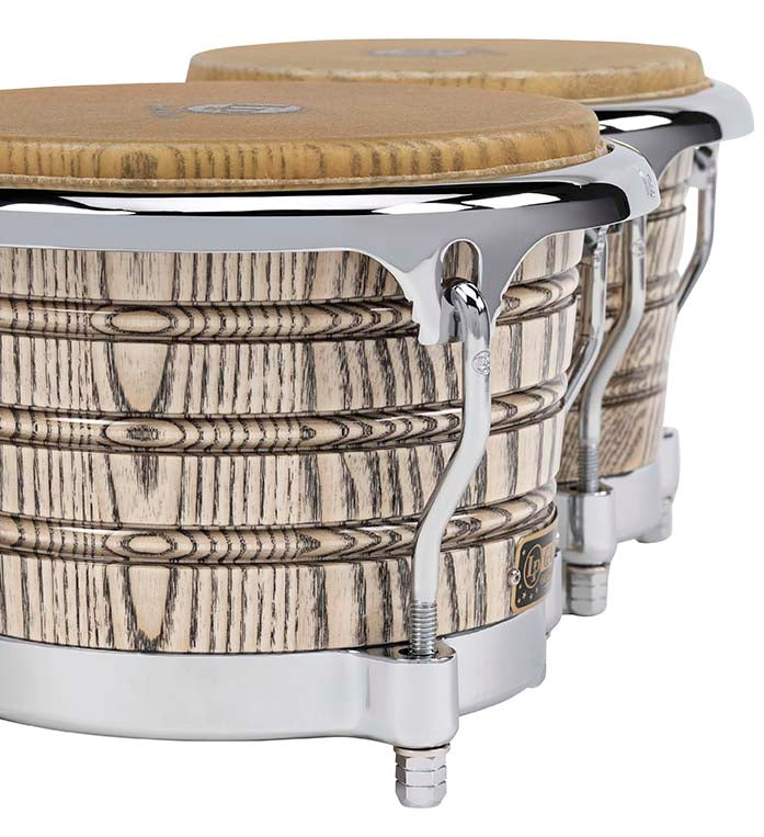 LP Giovanni 7-1/4″ & 8-5/8″ Bongos - Chrome