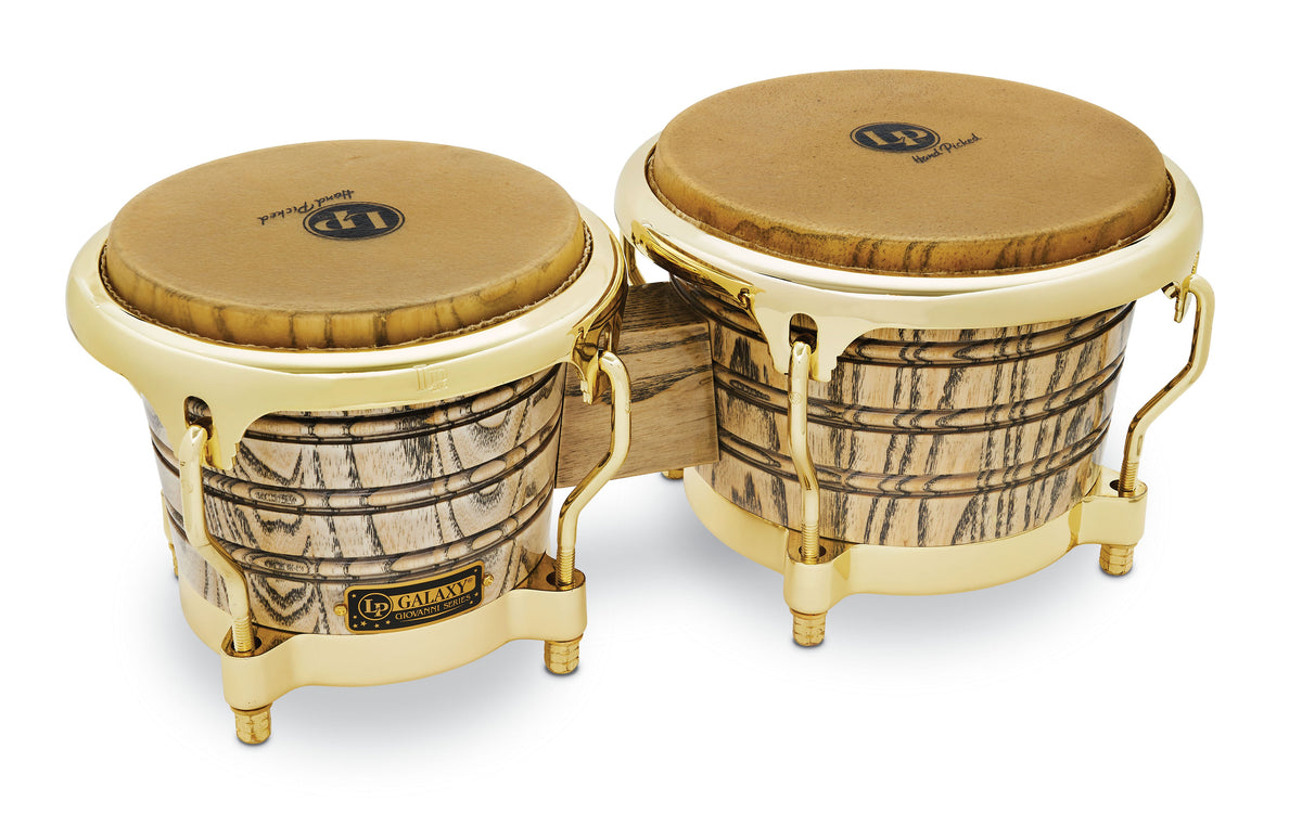 LP Giovanni 7-1/4″ & 8-5/8″ Bongos - Gold