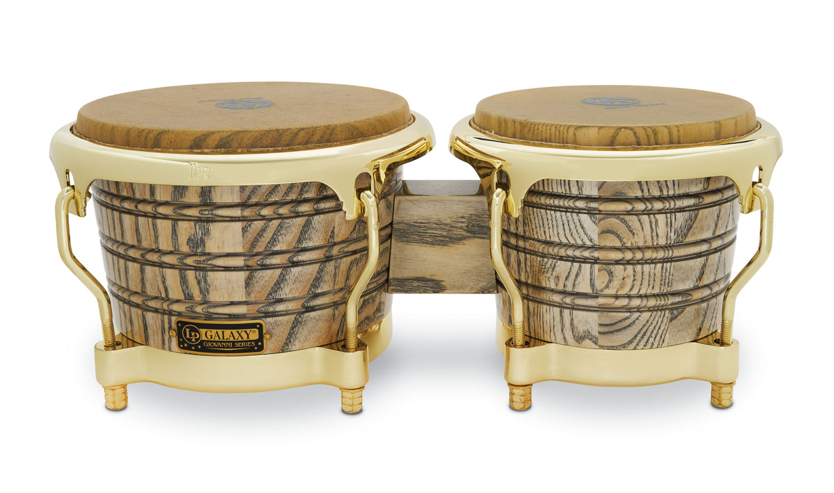 LP Giovanni 7-1/4″ & 8-5/8″ Bongos - Gold