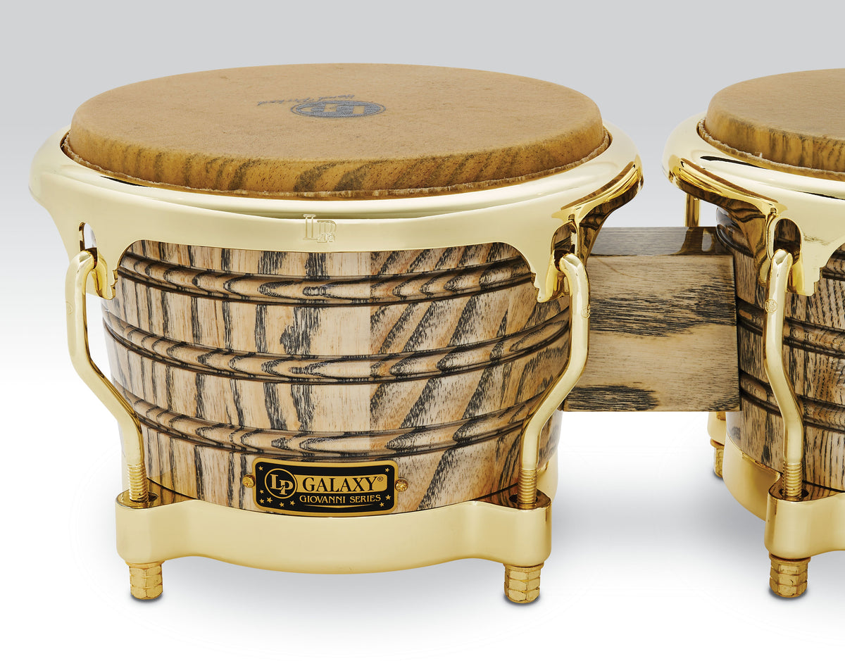 LP Giovanni 7-1/4″ & 8-5/8″ Bongos - Gold