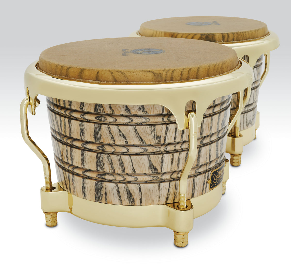 LP Giovanni 7-1/4″ & 8-5/8″ Bongos - Gold