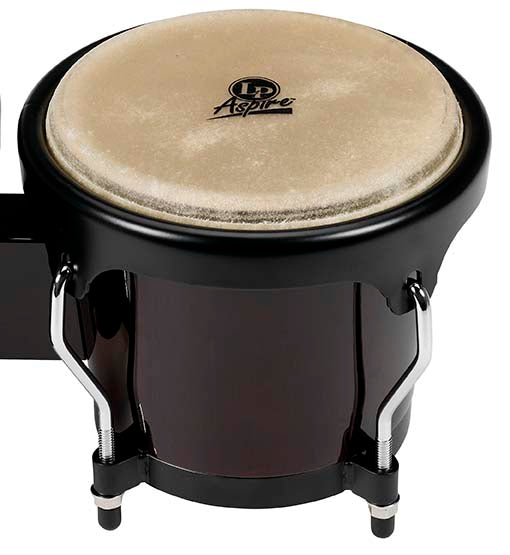 LP Aspire 6-3/4″ & 8″ Bongos - Dark Wood