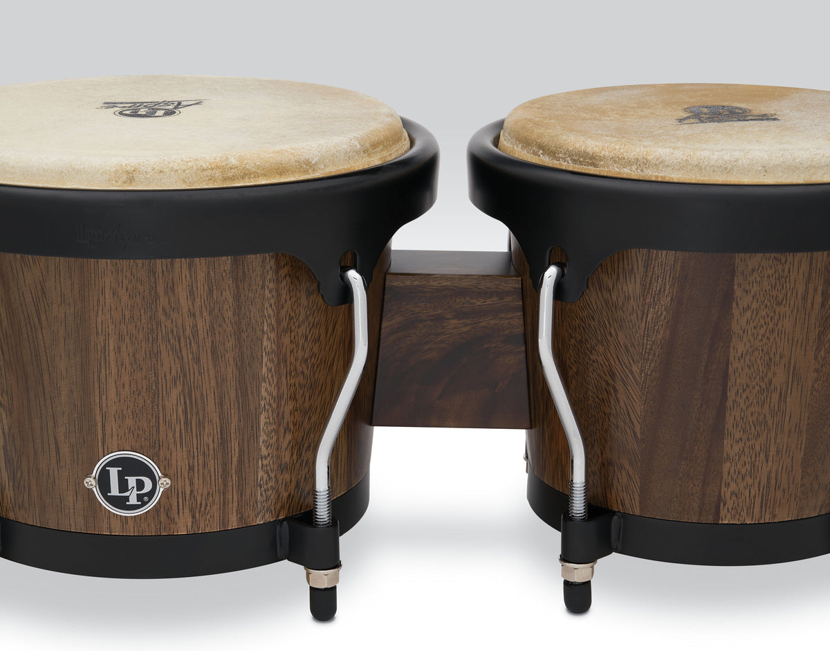 LP Aspire 6-3/4″ & 8″ Bongos - Siam Walnut