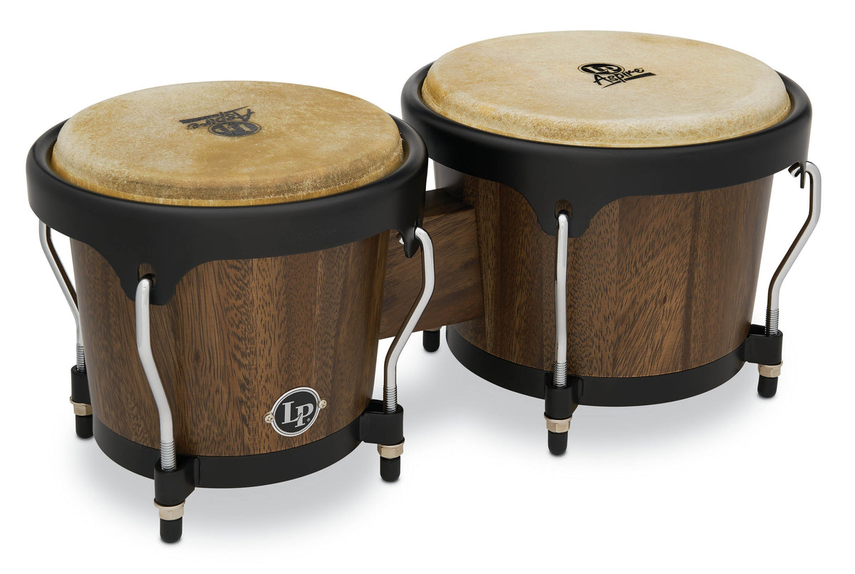 LP Aspire 6-3/4″ & 8″ Bongos - Siam Walnut