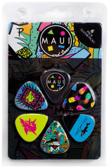 Perris 6-Pack Maui & Sons Variety Licensed Guitar Picks Pack