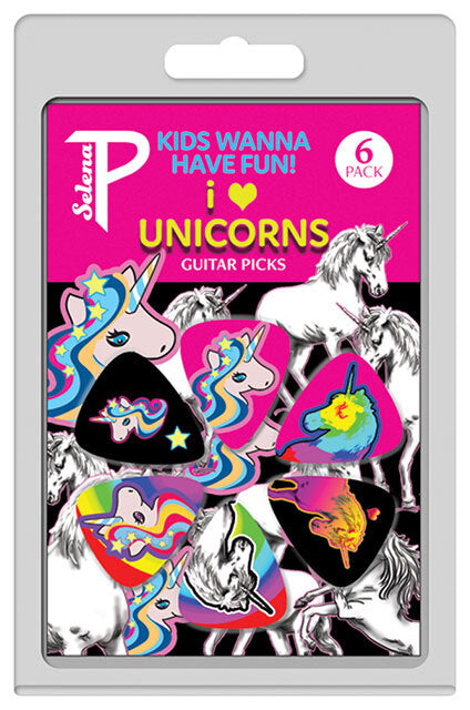 Perris 6-Pack "Kids Wanna Have Fun, I Love Unicorns Collection" Selena Perris Picks Pack