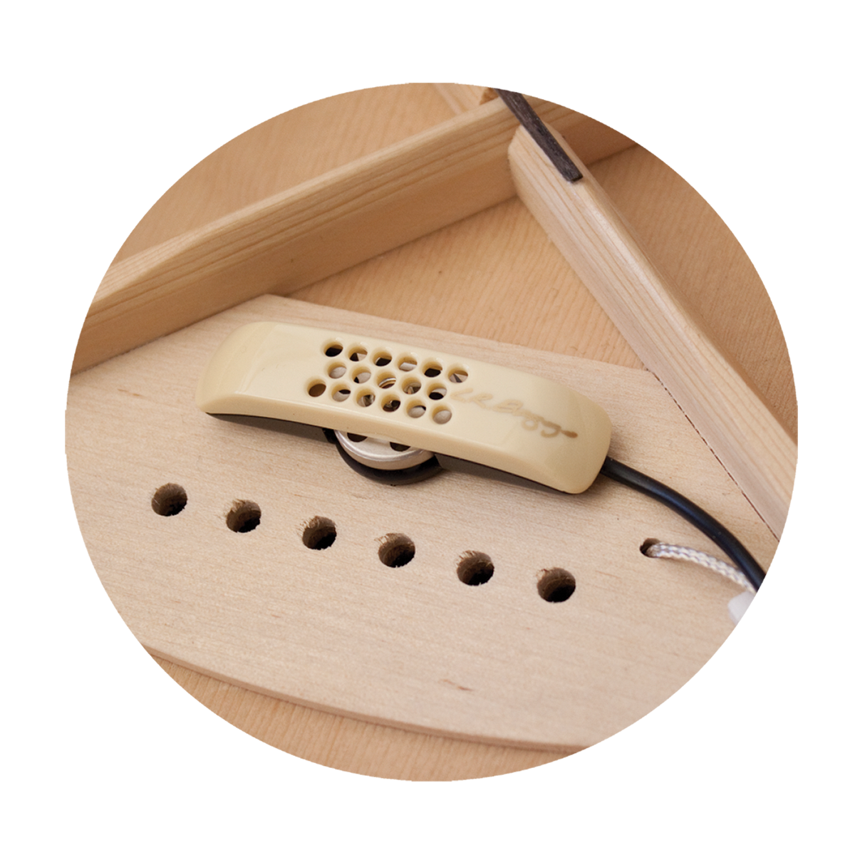 Baggs Anthem SL Acoustic Guitar Pickup Split Saddle System with Element & Microphone [LRBANTHSLSPLIT]