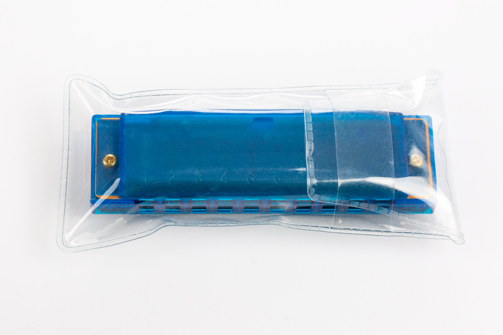 Hohner Translucent Harp C blue