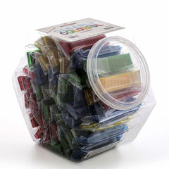Clearly Colourful POS Counter Display Tub of 48 Harmonicas