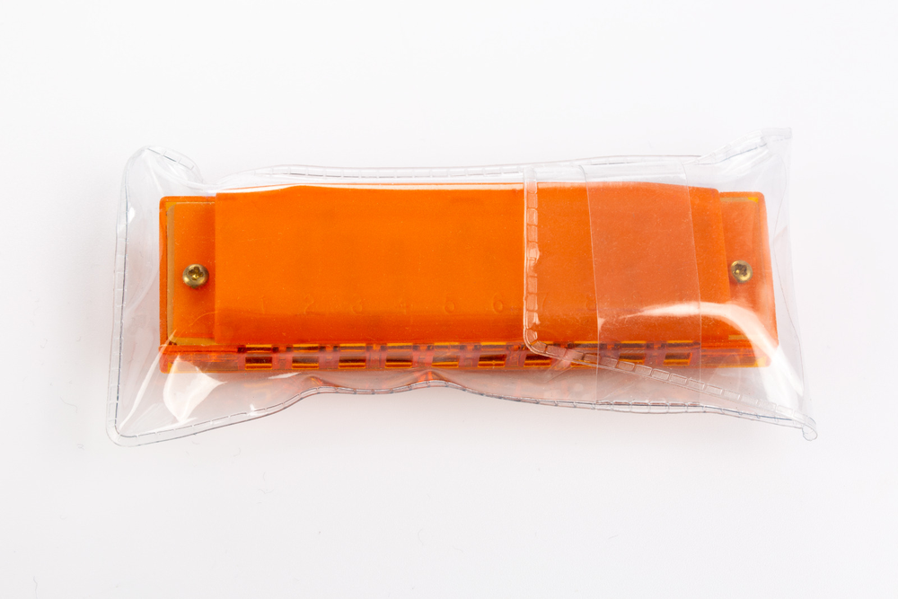 Hohner Translucent Harp C orange