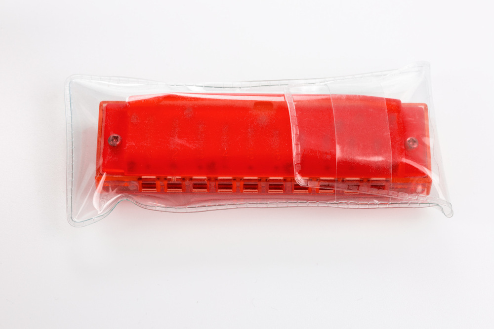 Hohner Translucent Harp C red