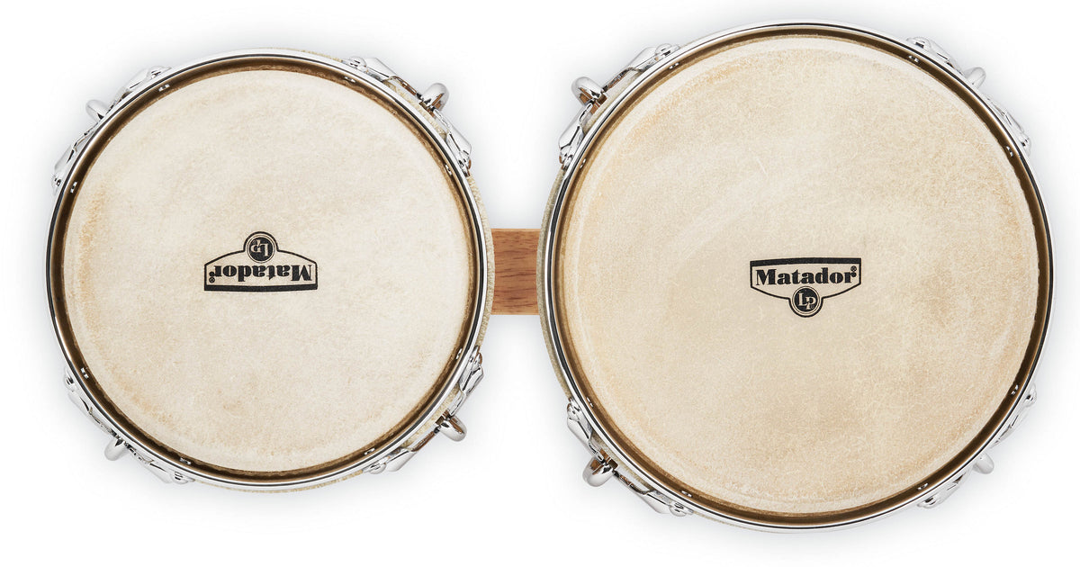 LP Matador Bongos Oak - Natural/Chrome