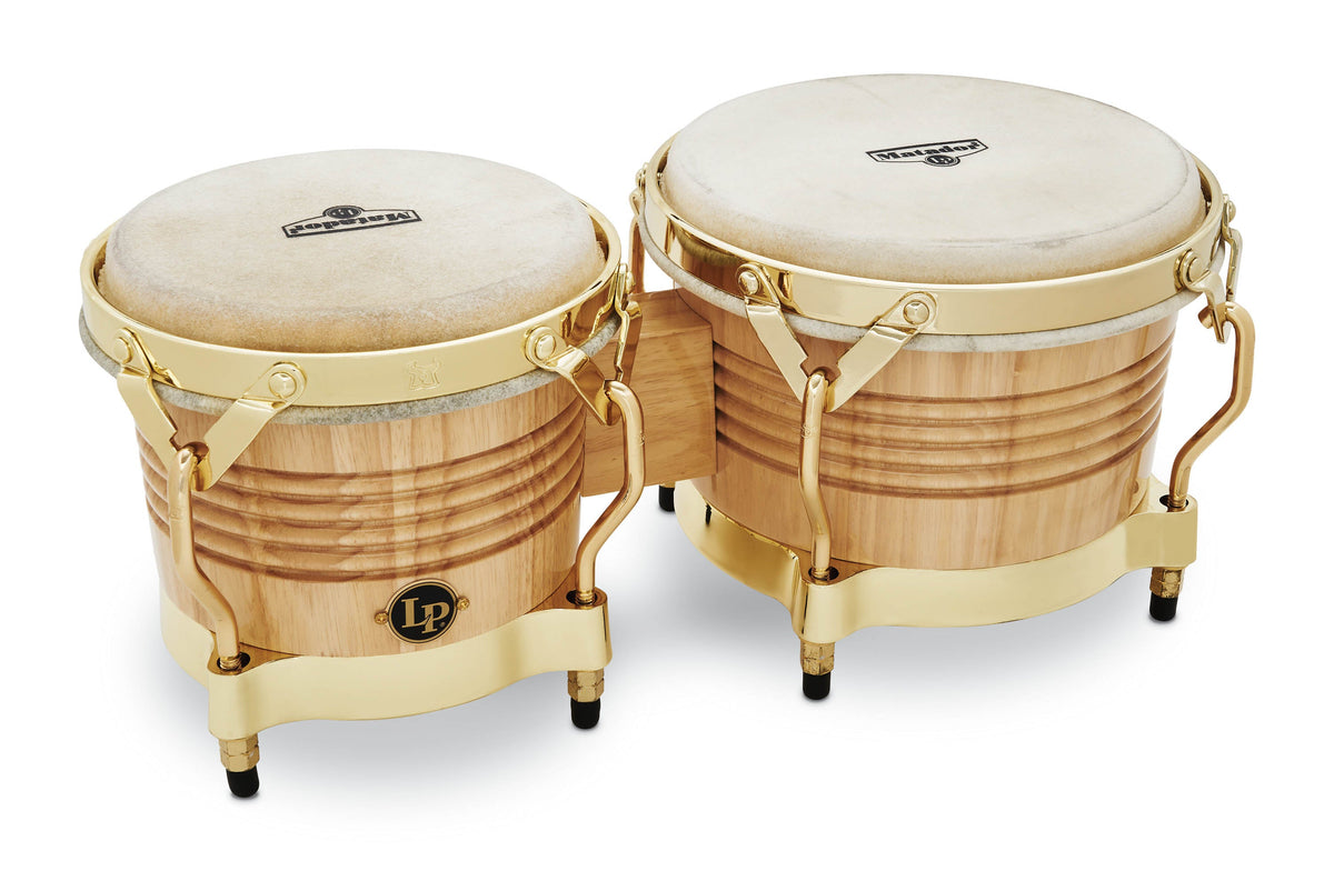 LP Matador Bongos Oak - Natural/Gold