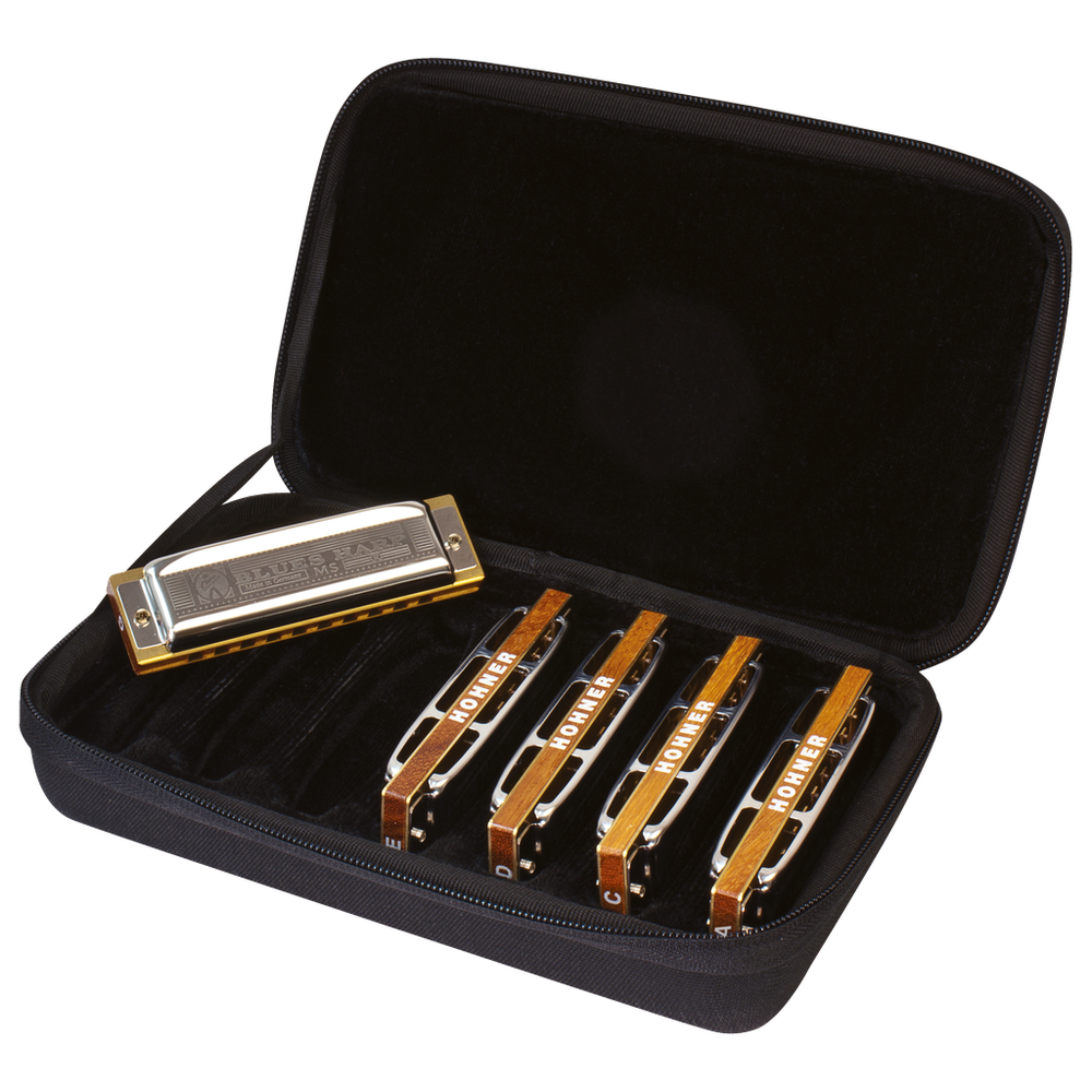 Hohner Blues Harp 5-Pack C- D- E- G- A-major