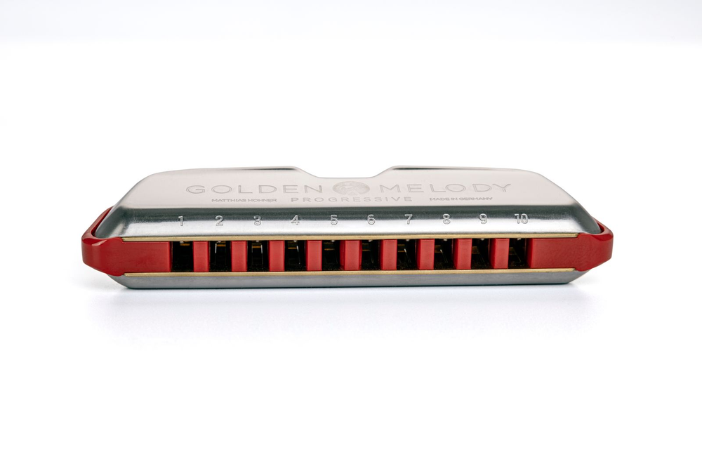 Hohner Golden Melody Progressive B-maj Harmonica