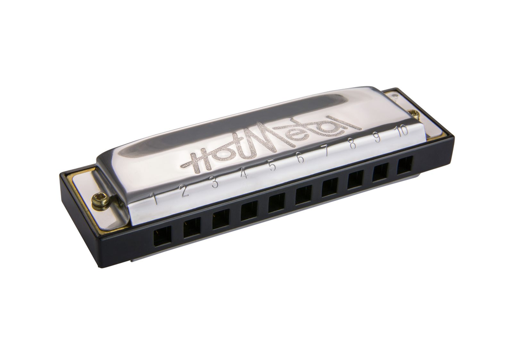 Hohner Hot Metal Bb-major Harmonica