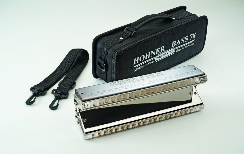 Hohner Bass 78 Harmonica