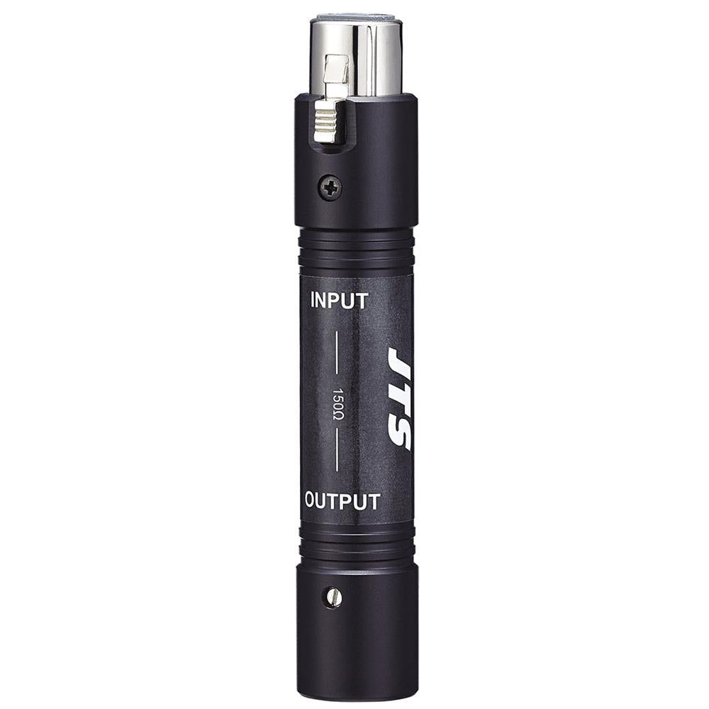 JTS MAHPF High pass filter 3-pin XLR to 3-pin XLR 12 dB per octave at 100Hz