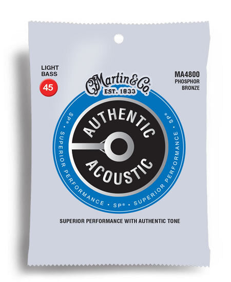 Martin Authentic Acoustic Bass SP Light Gauge String Set (45-100)