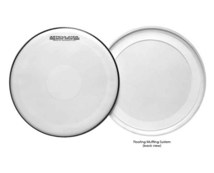 Aquarian MAB16W White Marching Bass Drumhead -Size - 16