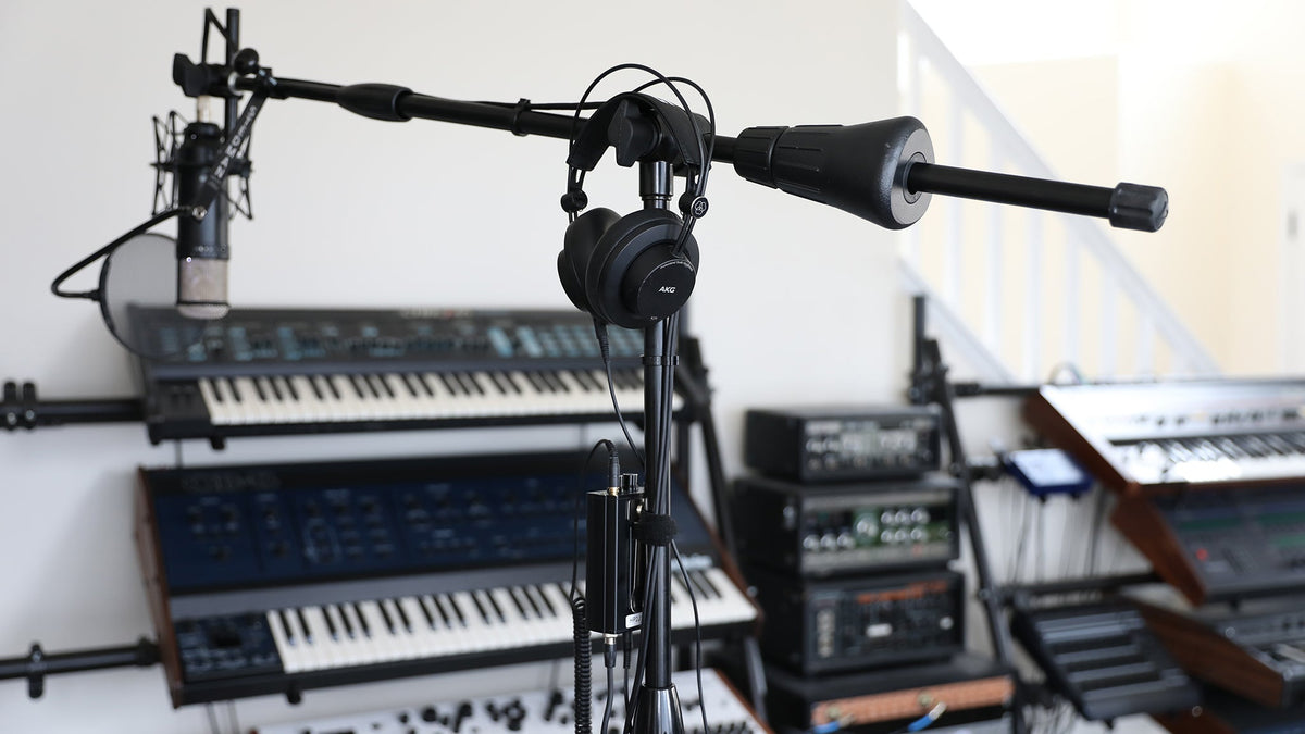 Ultimate Support MC-125 Professional Studio Boom Stand, Black