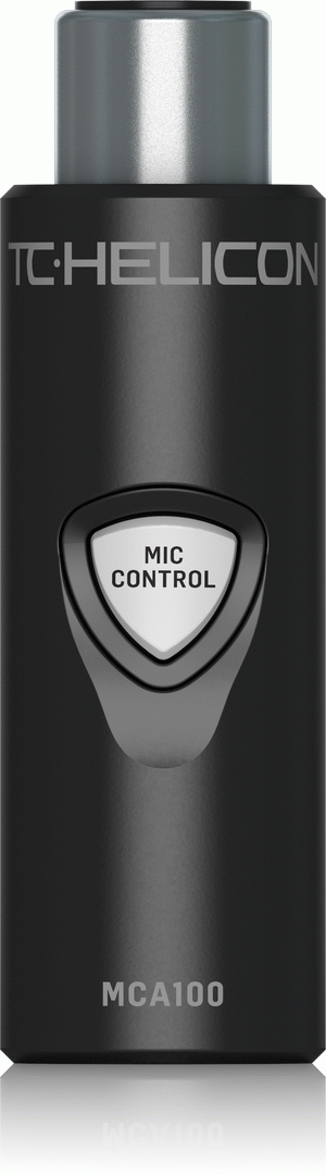 THE TC HELICON MCA100 MIC CONTROL ADAPTER