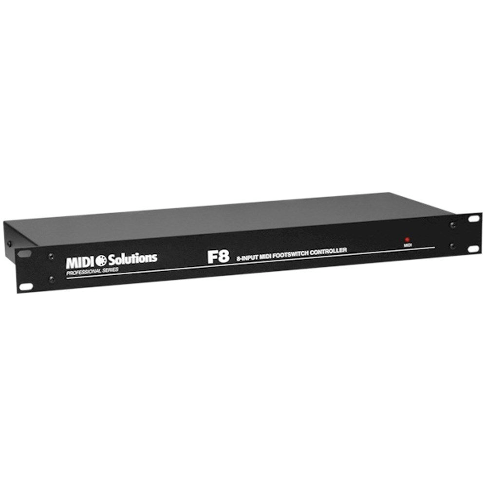 MIDI Solutions F8 8-Input Midi Footswitch Controller